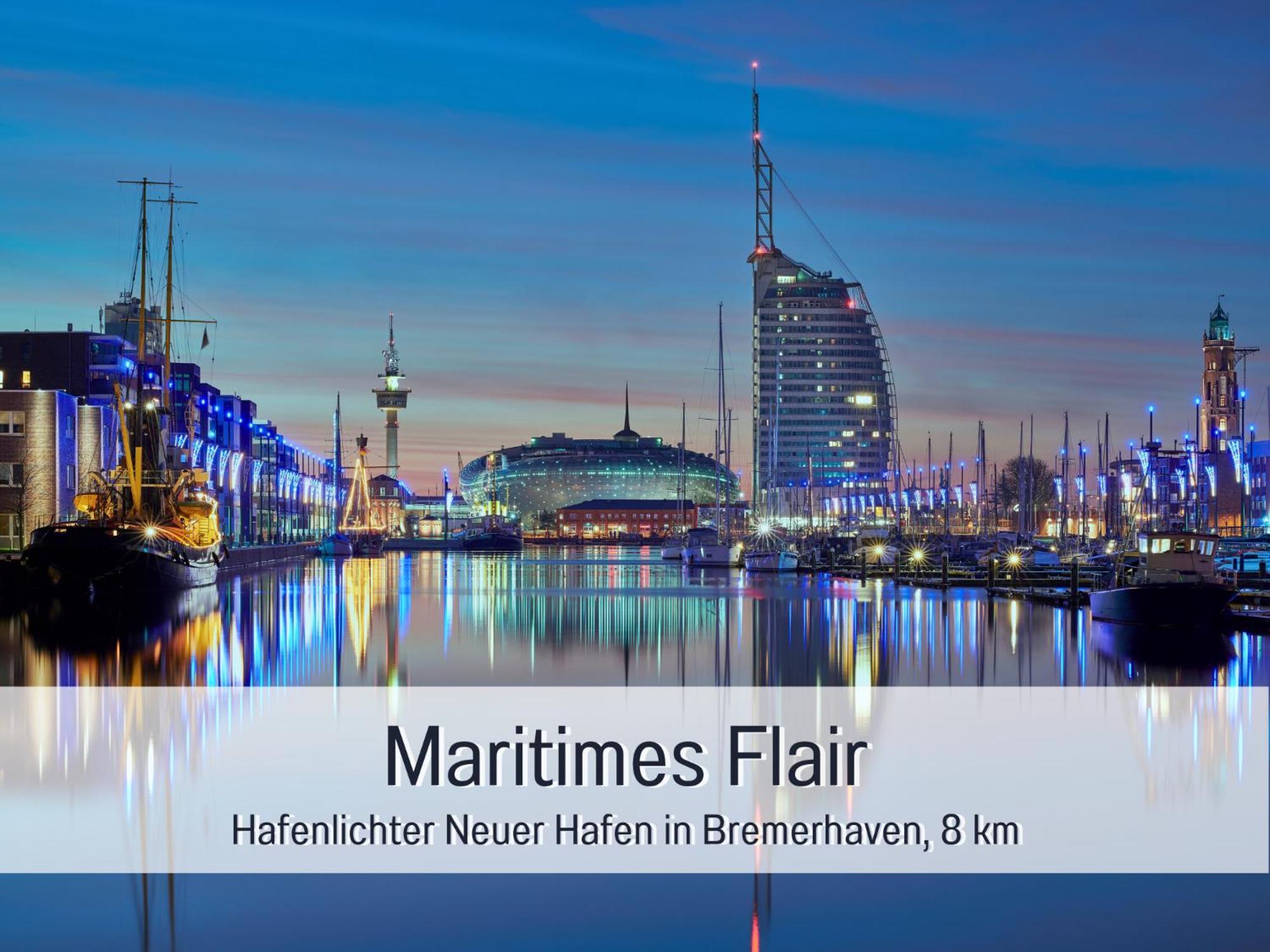 "Lilie" In Geestland-Langen, Ideal Fuer Familien & Homeoffice - Wlan & Parkplatz - 3 Zimmer, Balkon - Nahe Bremerhaven المظهر الخارجي الصورة