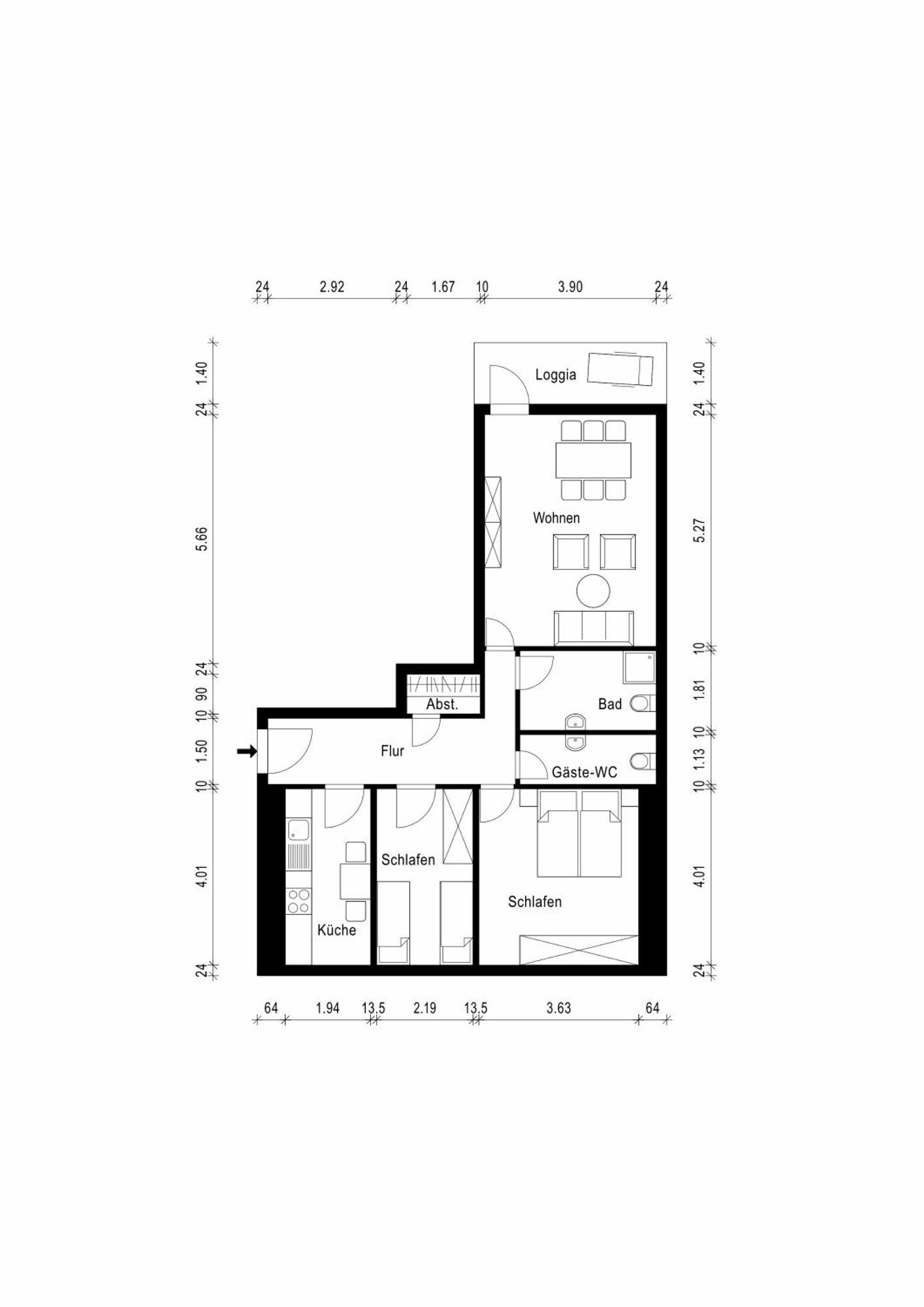 "Lilie" In Geestland-Langen, Ideal Fuer Familien & Homeoffice - Wlan & Parkplatz - 3 Zimmer, Balkon - Nahe Bremerhaven المظهر الخارجي الصورة